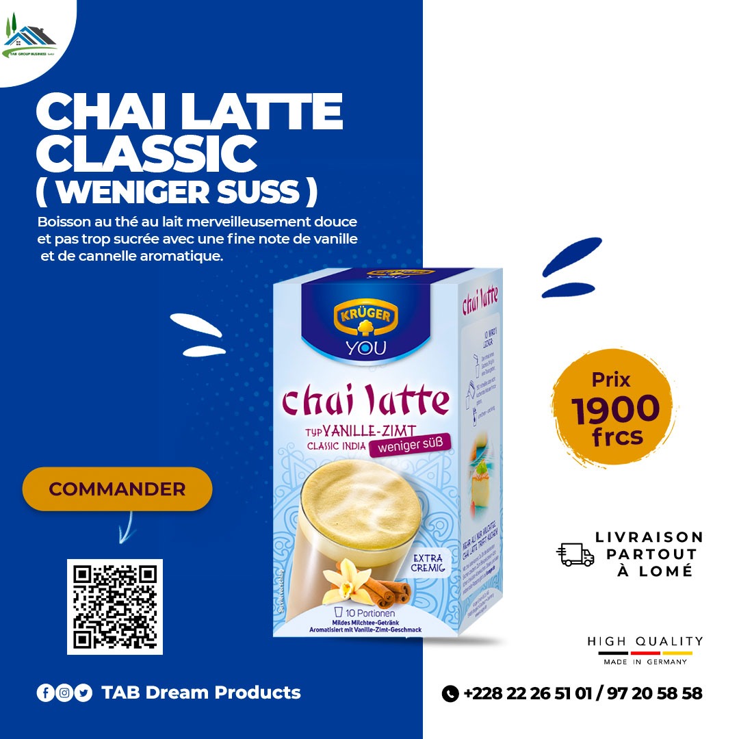 Chai Latte Classic (Weniger Suss)