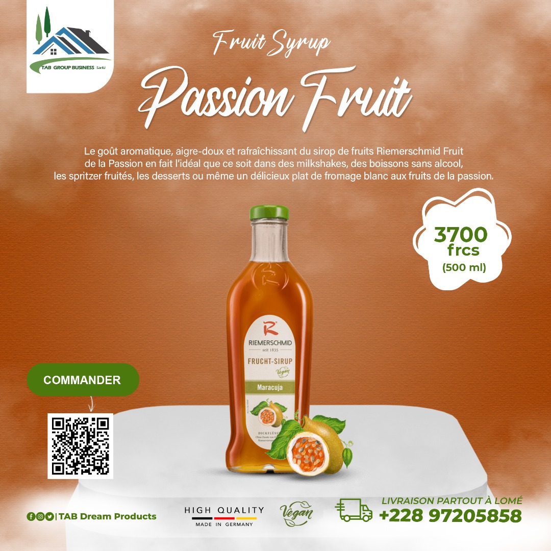 Fruit Syrup Passion Fruit