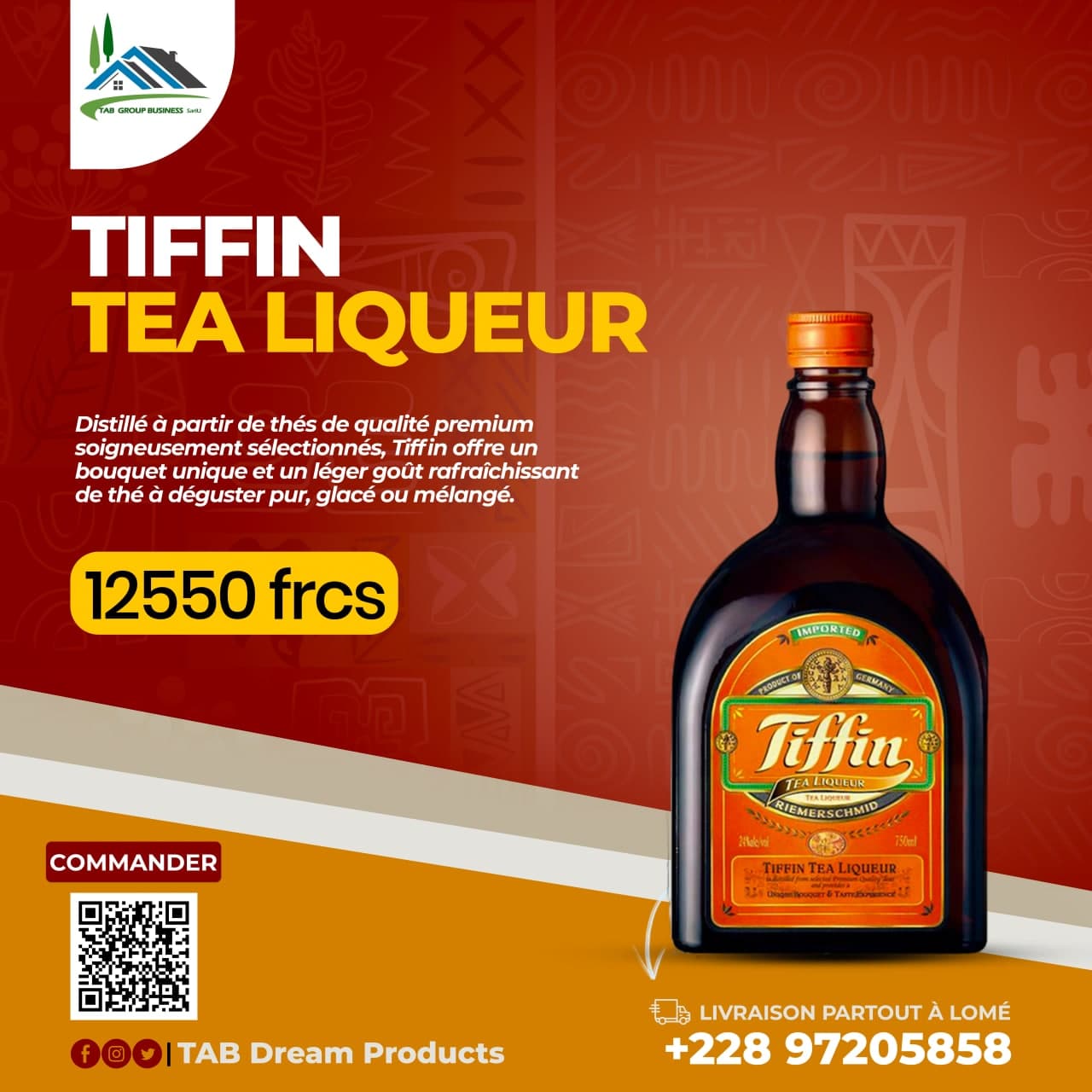 Tiffin Tea Liqueur