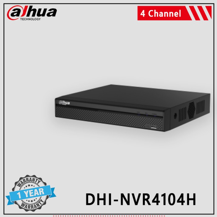 Dahua (DHI-NVR4104H) Enregistreur video résea