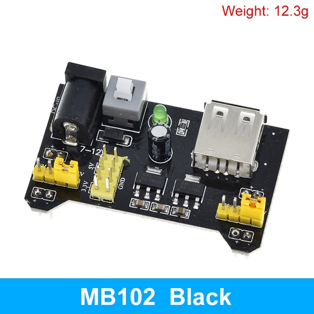 Module d'alimentation MB102  3.3V/5V
