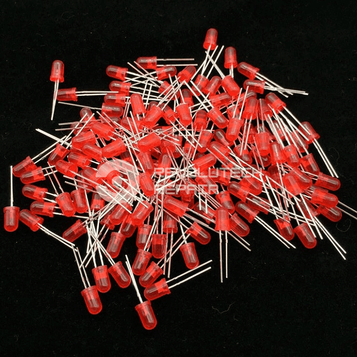 Leds Rouges Translucides (5mm)