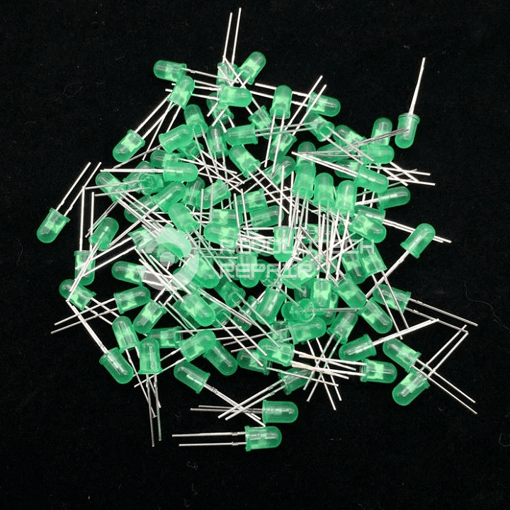 Leds Vertes Translucides (5mm)